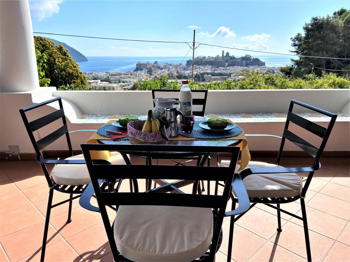 Villa La Milanina Lipari  Exteriör bild