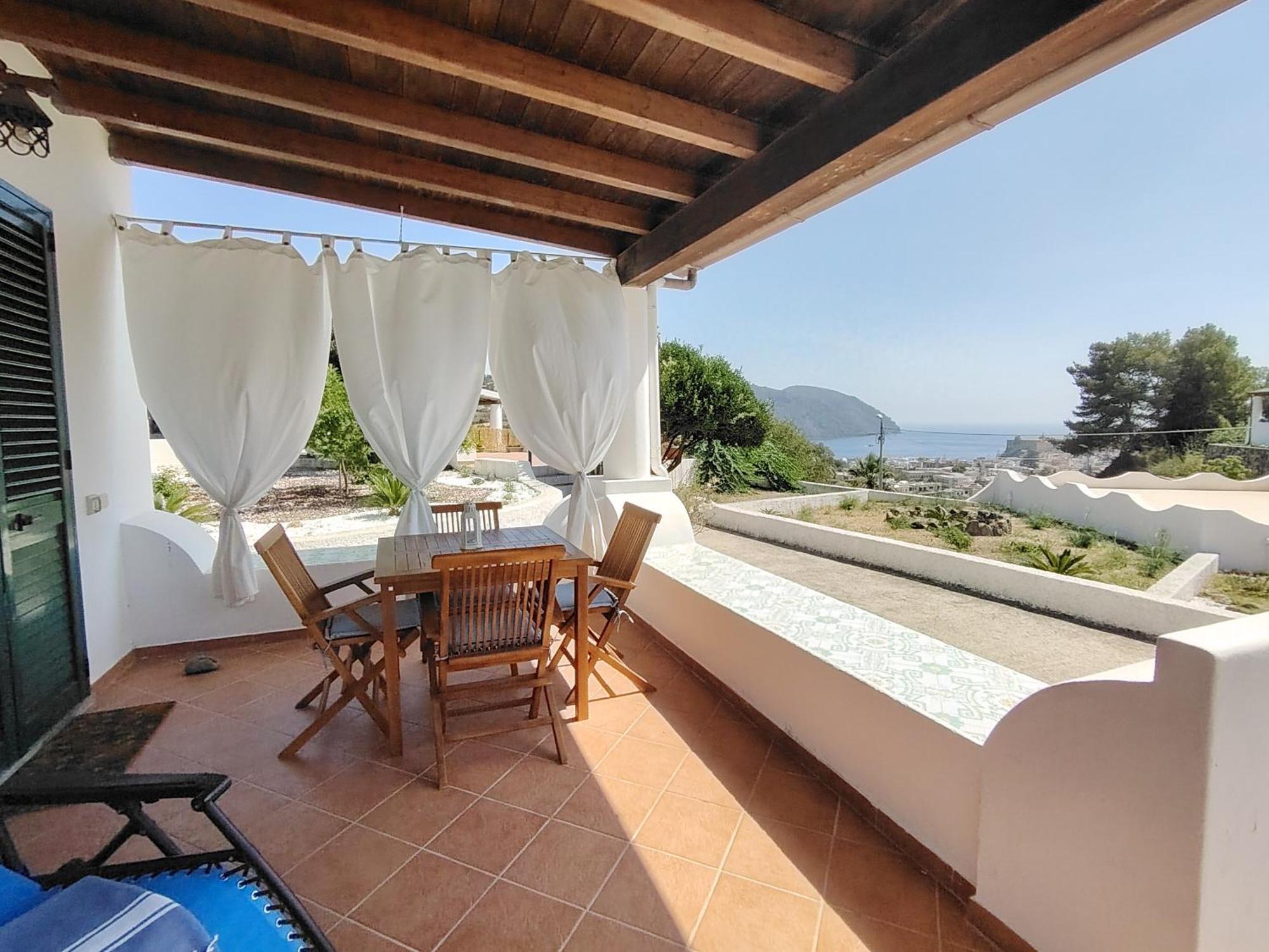 Villa La Milanina Lipari  Exteriör bild